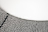 Yarn Light 80 Grey – Difusor redondo esmerilado, luz suave