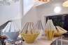 ADAMLAMP Yarn suspensión de hilo denso, tienda moderna