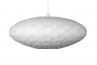 C 2 Pendant light, Suspension, light off, saucer form, 