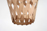 Bamboo Light Hexagonal Cigar 105, lámpara de bambú con forma de cigarro para decoración moderna