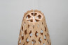 Bamboo Light Hexagonal Cigar 105, lámpara colgante hecha a mano de bambú para interiores modernos