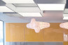 Cloud Light 125 Cloud shape large ceiling light design light fixture BASF reception interior Office Nordic Light 