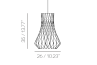 Adamlamp Dome Pendant Light Small 26