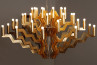 Adamlamp Arm 40 Chandelier 98 Gold