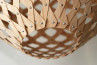 Bamboo Light Hexagonal Beehive 50 Iluminación de bambú sostenible y elegante