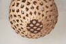 Bamboo Light Hexagonal Beehive 50 Iluminación de bambú cálida y acogedora