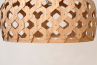 Adamlamp Bamboo Light Hexagonal Bamboo Light Hexagonal Beehive 50 Half – lámpara hexagonal colgante de diseño único50 Half 