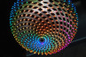 adamlamp led large orb half sphere light 100 cm diameter guru Allee