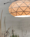 ADAMLAMP Ellipse 75 luz cálida madera diseño