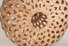 Bamboo Light Hexagonal Ellipse 75, lámpara colgante bambú, diseño elegante y moderno