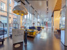 adamlamp sun chandelier gold 140 Humaniti Hotel Montreal Autograph Collection Lobby Montreal Canada