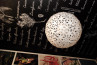 lattice light ball 60 pendant light geometry ball shape light floral structure ceiling lamp spice shop fuszeresz budapest