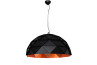Adamlamp Sun Chandelier Copper 70 Large Suspended Light, Matte Black finish, Triangles system,  