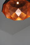 Adamlamp Sun Chandelier Copper 100, Inside, bottom view, 