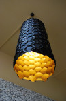 Adamlamp Custom Geometry Lights Yiddishe Mamma Mia Restaurant  