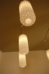 Adamlamp Custom Geometry Lights Yiddishe Mamma Mia Restaurant  