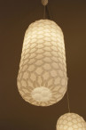 Adamlamp Custom Geometry Lights Yiddishe Mamma Mia Restaurant  