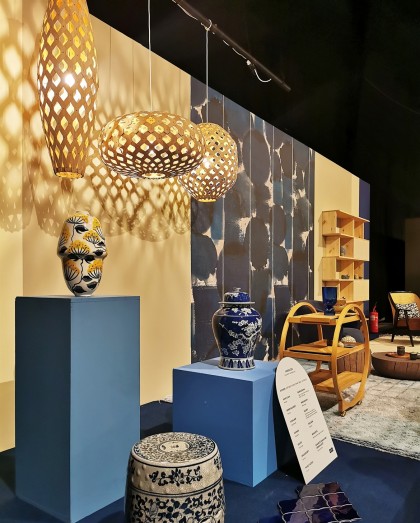 Bamboo Light Hexagonal - S/alon Budapest Home Trend Exhibition S/21 