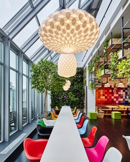 Ellipse Pendant Lights - Skyscanner Office  