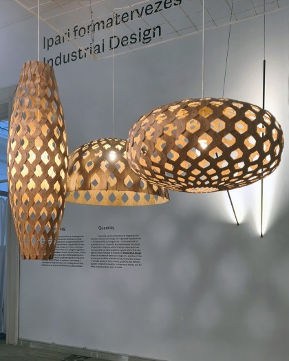Adamlamp Bamboo Lights National Salon 2022 Common Space Exhibition Kunsthalle Heroes Square Budapest  