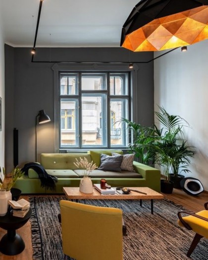 Illuminate your home with the Sun Chandelier Copper 100. This exquisite pendant light features a unique geometric design and a warm copper finish for cozy ambiance.