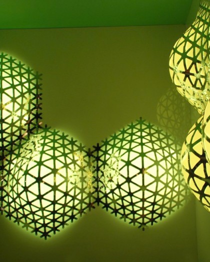 Adamlamp Parametric modern Geometric Wall Light Guru Mammut 