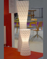 Lampada da terra Diamond Grid 160 &76 illuminazione scultorea Budapest