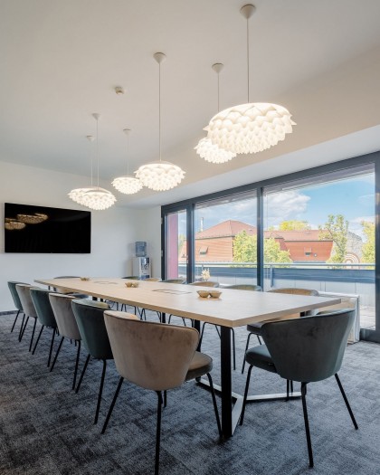 adamlamp flora light 70 50 binx zrt office interior design impressono binx zrt budapest 