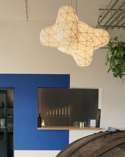 Adamlamp Cloud 125 Brew Your Mind Brewery Cloud shape lighting fixtures