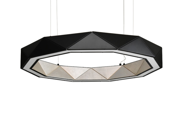 adamlamp sun chandelier ring led light silver 80 light fixtures led luminares matte black silver ten angled 