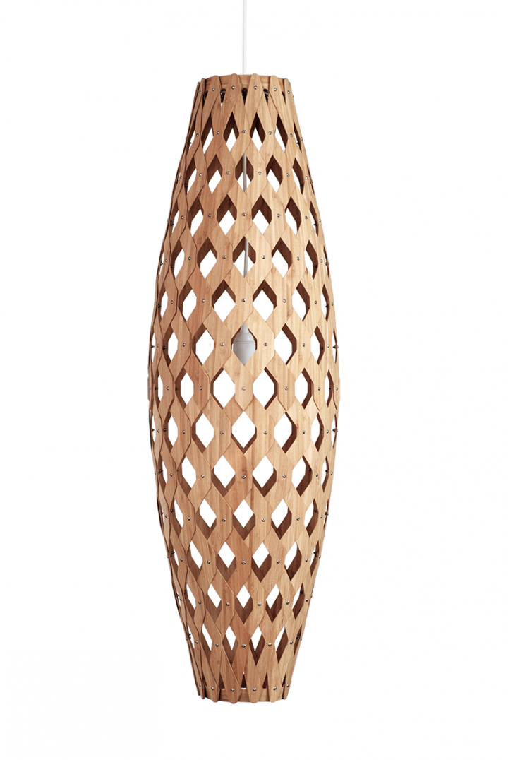 Adamlamp Bamboo Light Hexagonal Cigar 105, suspension, 