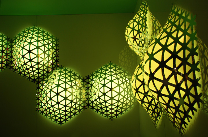 Adamlamp Parametric modern Geometric Wall Light Guru Mammut 
