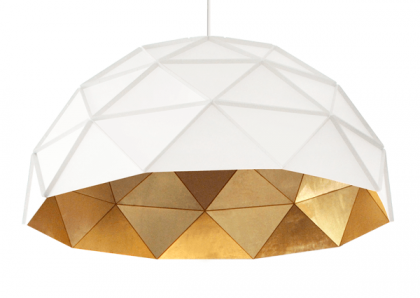 Sun Chandelier Gold 140