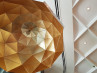 Sun Chandelier Gold 100 Restaurant Galvin Demoiselle Dubai Gold Dome Lighting Fixtures