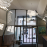 Cloud Light 125 Corvin Towers Office Lobby Budapest Large cloud shape ceiling light fixtures