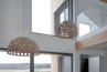 Adamlamp Bamboo Light Hexagonal Pendant Lighing fixtures Private Apartment Sopron Interior 