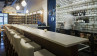 Sun Chandelier Gold 100 / 140 Lighting Fixtures Beckrew Houston TX Wine Bar 