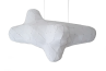 Cloud Light 125, ljusinstallation med polygonalt rutnät och harmoniskt sken.