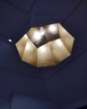 Deltoidal Faceted Light Gold 43 pendant at Pesti Vigadó, Budapest