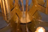 Arm 18 Chandelier Gold 75 Modern förgylld ljuskrona med lyxig ljuseffekt