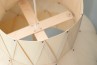Wood Veneer Light Robust 60 - Varmt Ljus för Moderna Rum