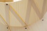 Wood Veneer Light Robust 60 - Unik Lönnträ Taklampa