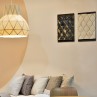 Wood Veneer Light Robust 60 - Sphärisk lampa, Värmande ljus