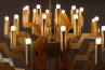 Adamlamp Arm 40 Chandelier 98 Gold
