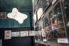 Adamlamp Cloud Light Diamond Grid 70 Pagony Bookstore Budapest Cloud shape design lighting fixtures store ceiling lights