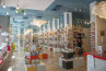 Adamlamp Cloud Light Diamond Grid 70 Pagony Bookstore Budapest Cloud shape design lighting fixtures store ceiling lights