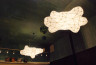 Adamlamp Cloud Light Diamond Grid 70 Pagony Bookstore Budapest Cloud shape design lighting fixtures store ceiling lights