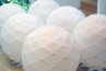 Adamlamp Cone Ball 40 Pendant Light Pinecone structures opal lamp fixtures 
