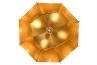 Deltoidal Faceted Light Gold 43 iögonfallande geometrisk lampa