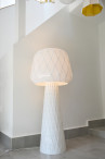 Diamond Grid Floor Light 160 – Handgjord golvlampa